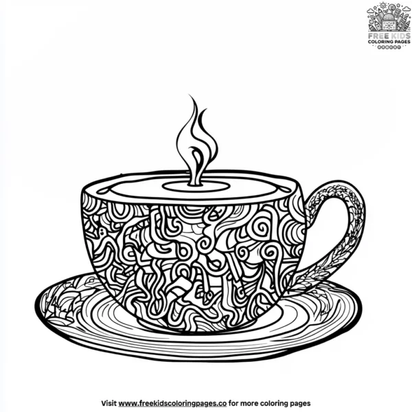 Espresso yourself coloring pages