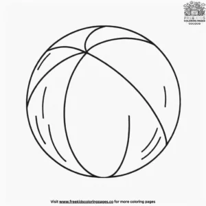 Exercise Ball Coloring Pages