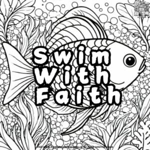 Faithful Fish Coloring Pages