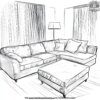 Family Room Sofa Coloring Pages