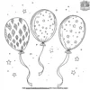 Festival Balloons Coloring Pages