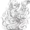 Fire Spirit Coloring Pages