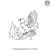 Forest Eagle Coloring Pages