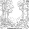 Forest Spirit Coloring Pages