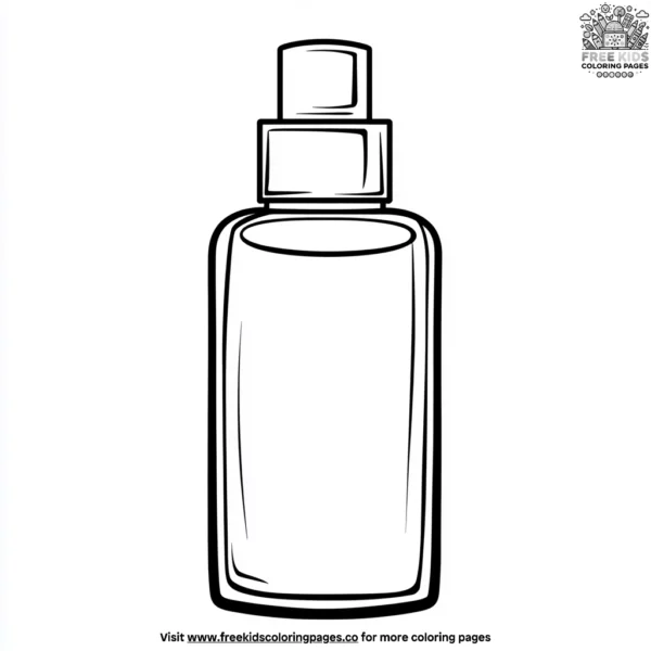 Foundation bottles coloring pages