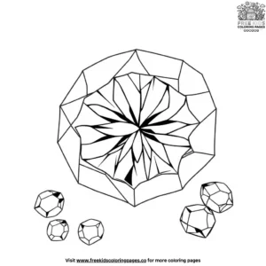 Gemstones Coloring Pages