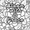 Gentle Blooms Coloring Pages