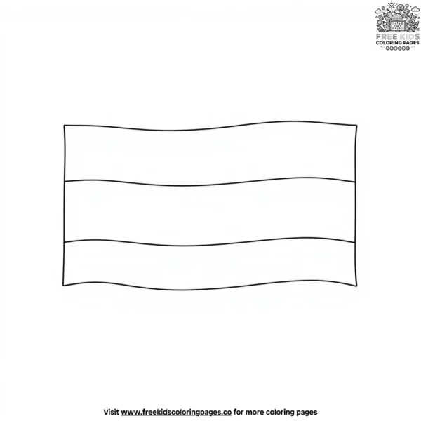 German flag coloring pages