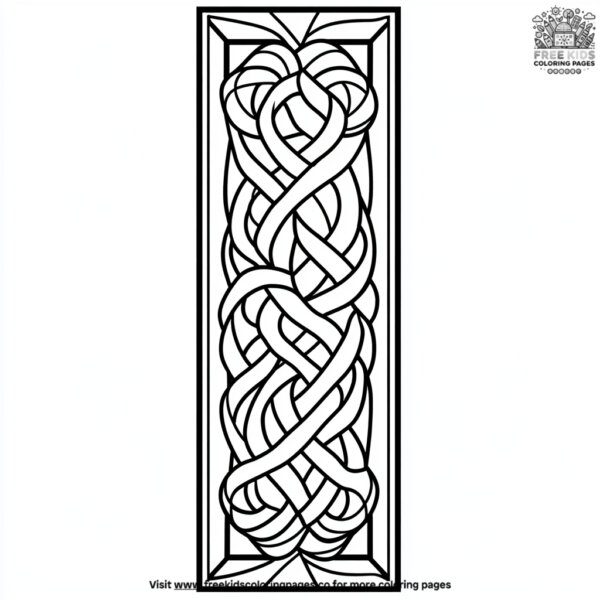 Graduation bookmark coloring pages