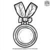 Graduation Medal Ribbon Coloring Pages