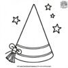 Graduation Party Hat Coloring Pages