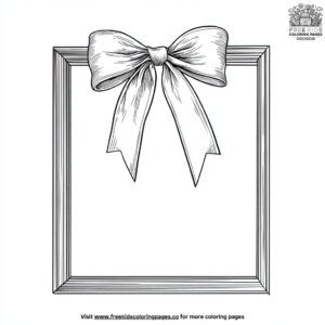 Graduation Photo Frame Coloring Pages