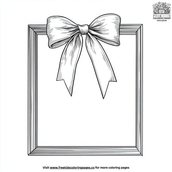 Graduation photo frame coloring pages