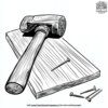 Hammer and Nails Fun Coloring Pages