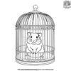 Hamster in a Cage Coloring Pages