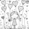 Happy Heart Coloring Pages