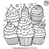 Happy Sweets Coloring Pages