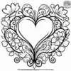 Heart Gardens Coloring Pages