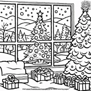 Holiday Joy Coloring Pages