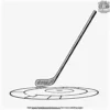 Ice Hockey Stick Coloring Pages