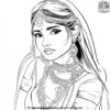 Indian Princess Coloring Pages