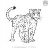 Jaguar Tail Flicking Coloring Pages