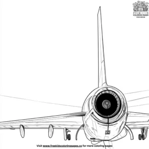 Jet Air Brake Coloring Pages