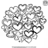 Kindness in Hearts Coloring Pages