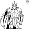 Knight with a Belt Coloring Pages