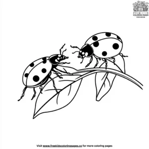 Ladybug Parade Coloring Pages