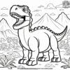 Lego Dinosaurs Roar Coloring Pages