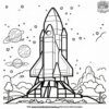 Lego Rocket Coloring Pages