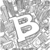 Letter B in the City Coloring Pages