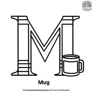 Letter M Coloring Pages