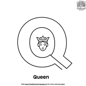 Letter Q Coloring Pages