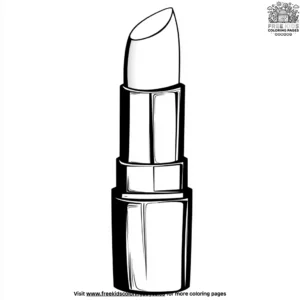 Lipstick Coloring Pages