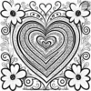 Lovely Patterns Coloring Pages