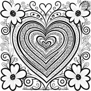 Lovely Patterns Coloring Pages