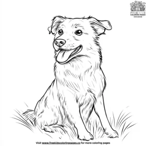 Loyal Dog Coloring Pages