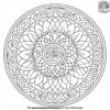 Mandala Lines Coloring Pages