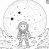 Mars Coloring Pages