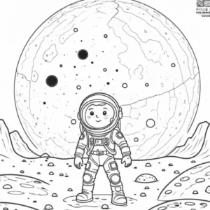 Mars Coloring Pages