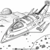 Mars Ship Coloring Pages