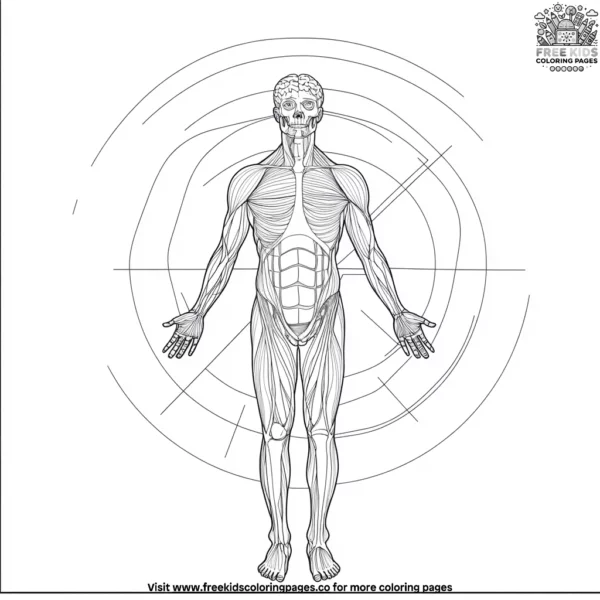 Medical chart and diagrams coloring pages