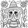 Mexican Art Coloring Pages