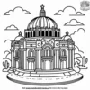 Mexico City Coloring Pages