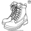 Army Boots Coloring Pages