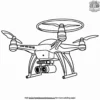 Military Drone Coloring Pages