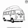 Mini Bus Coloring Pages