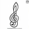 Music Note Coloring Pages